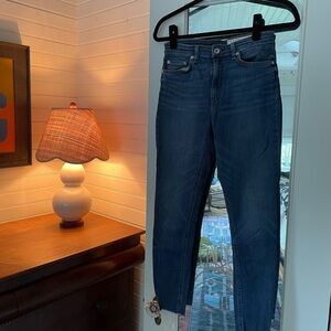 Rag & Bone Dark Blue Skinny Jeans